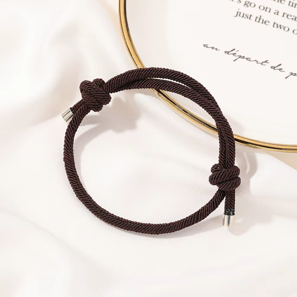 Bracelet en corde rouge coton pour protection et succès, talisman porte-bonheur mode et vintage pour femmes occasions spéciales