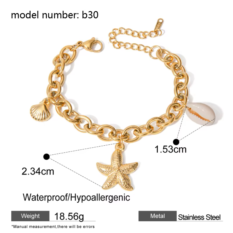 JOElegant-Bracelet doré pour femme