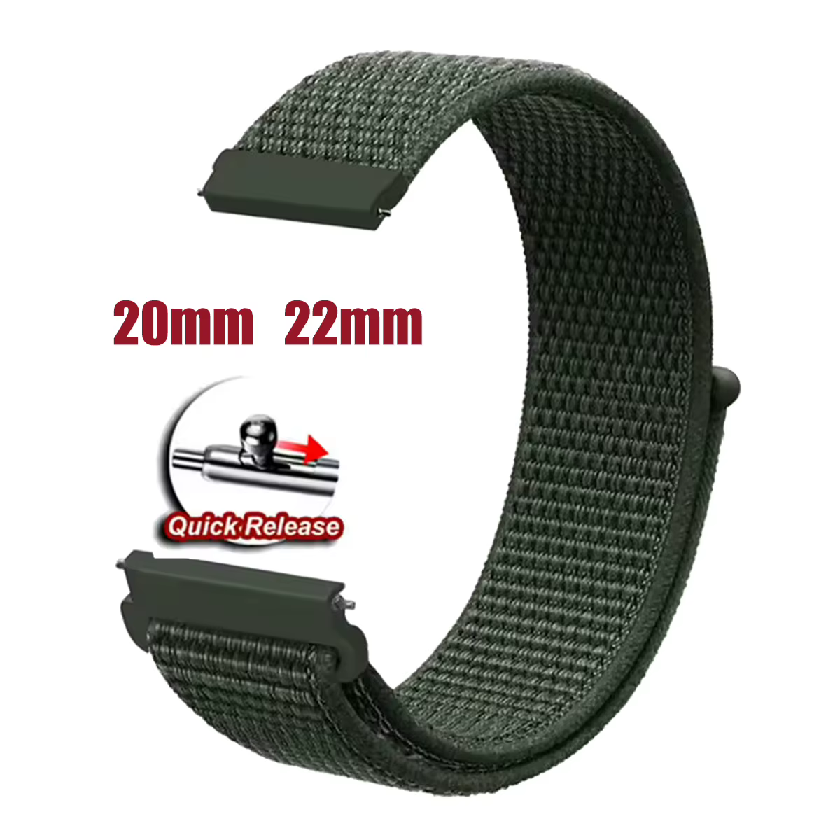 Bracelet magnétique 20 mm 22 mm pour Amazfit Bip Max/Bip 6 5 3 U/BALANCE 2