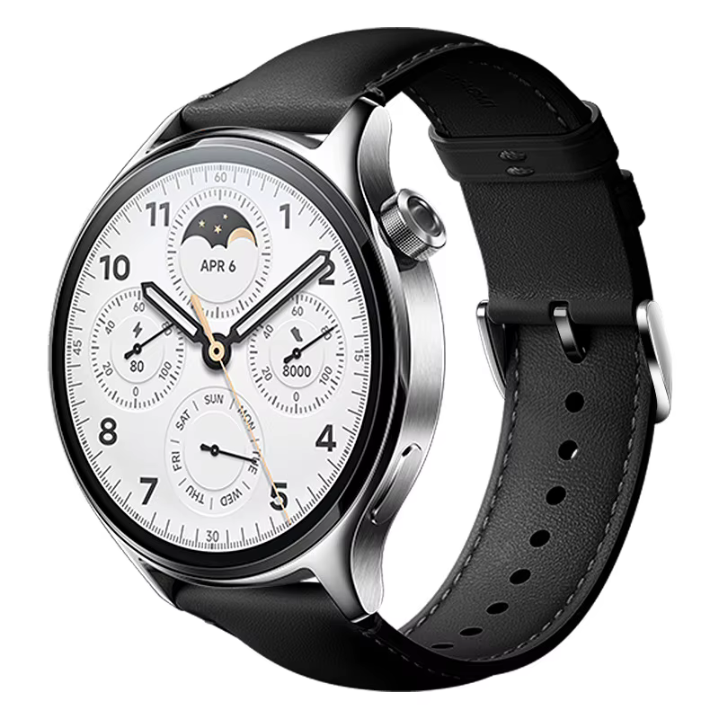 Bracelet en cuir d'origine pour Xiaomi Watch S3 S1 Pro/S1 & MI Color 2/S1