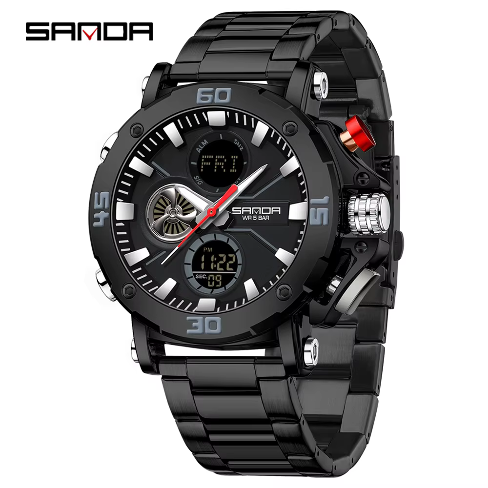 Marque de mode hommes montres G-Style horloge tendance montre de sport pour homme analogique montre-bracelet hommes choc Quartz montre militaire étanche