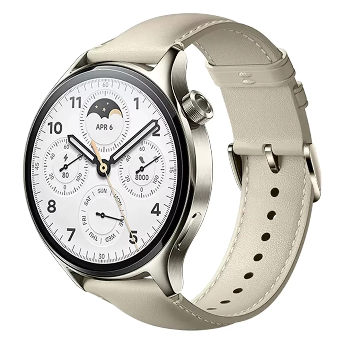 Bracelet en cuir d'origine pour Xiaomi Watch S3 S1 Pro/S1 & MI Color 2/S1