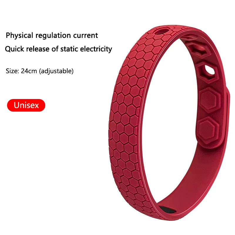 Bracelet en silicone anti-leges pour hommes et femmes