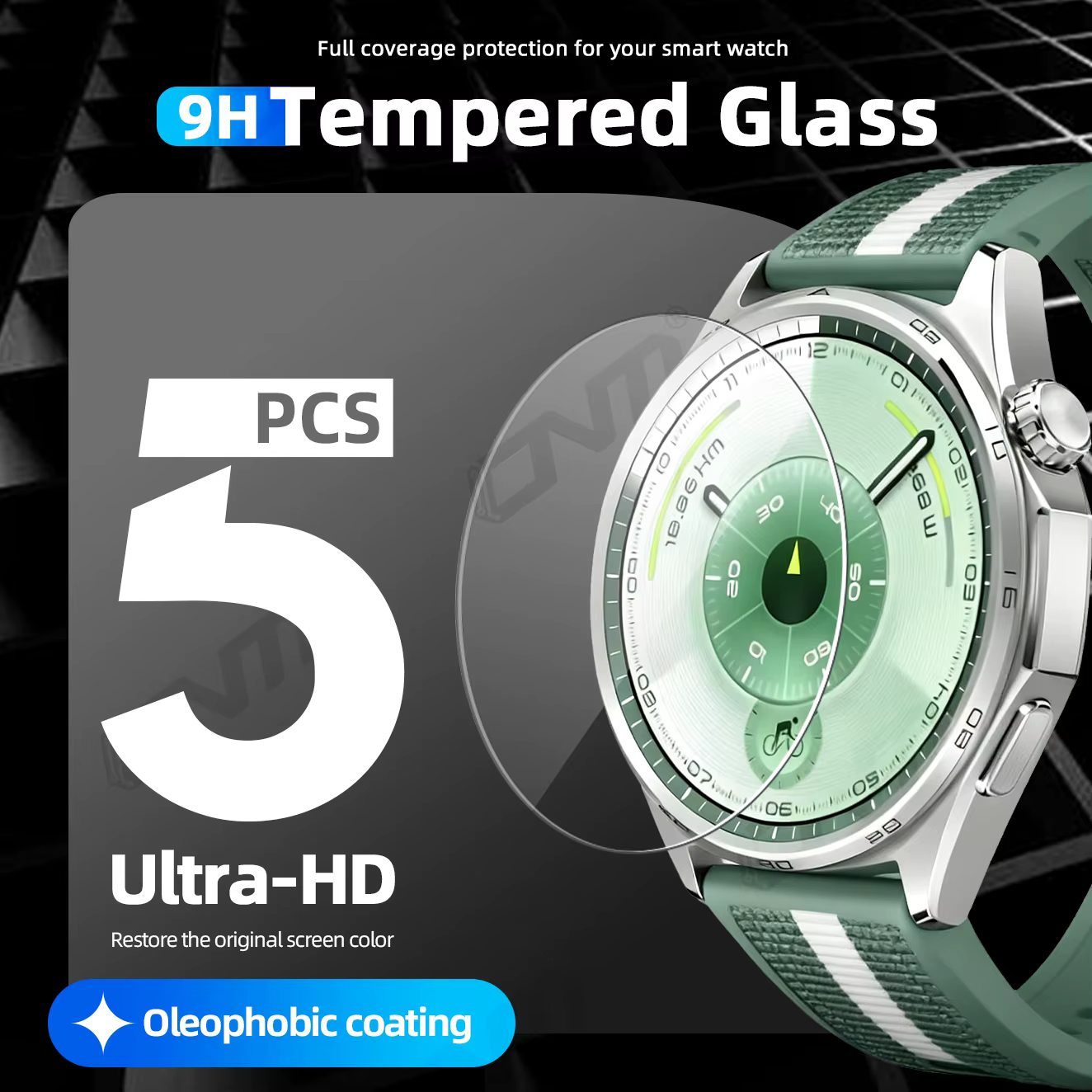 Verre trempé 9H pour Huawei Watch GT 6 Pro 46mm 41mm